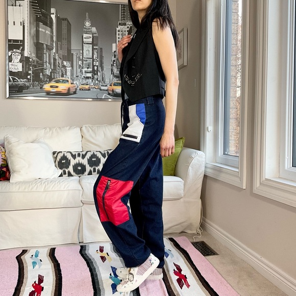 Boy London colour block denim jeans - Picture 4 of 16